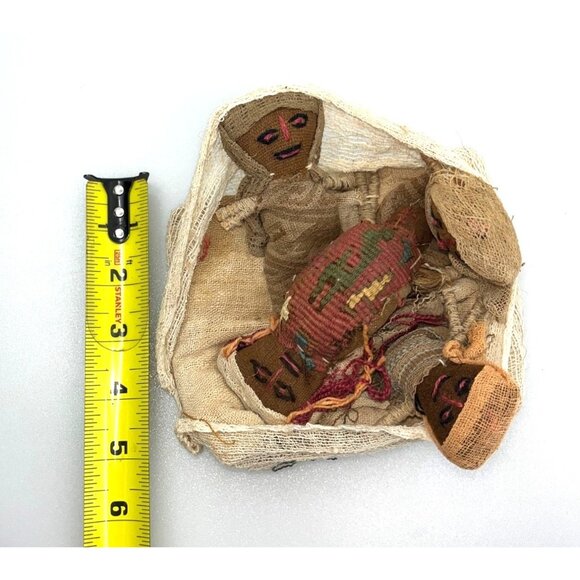 Chancay Pre-Columbian Textile Doll Antique Birth Scene New Mom Strong Fem Power - Picture 10 of 16